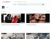 Tablet Screenshot of flyvidz.com